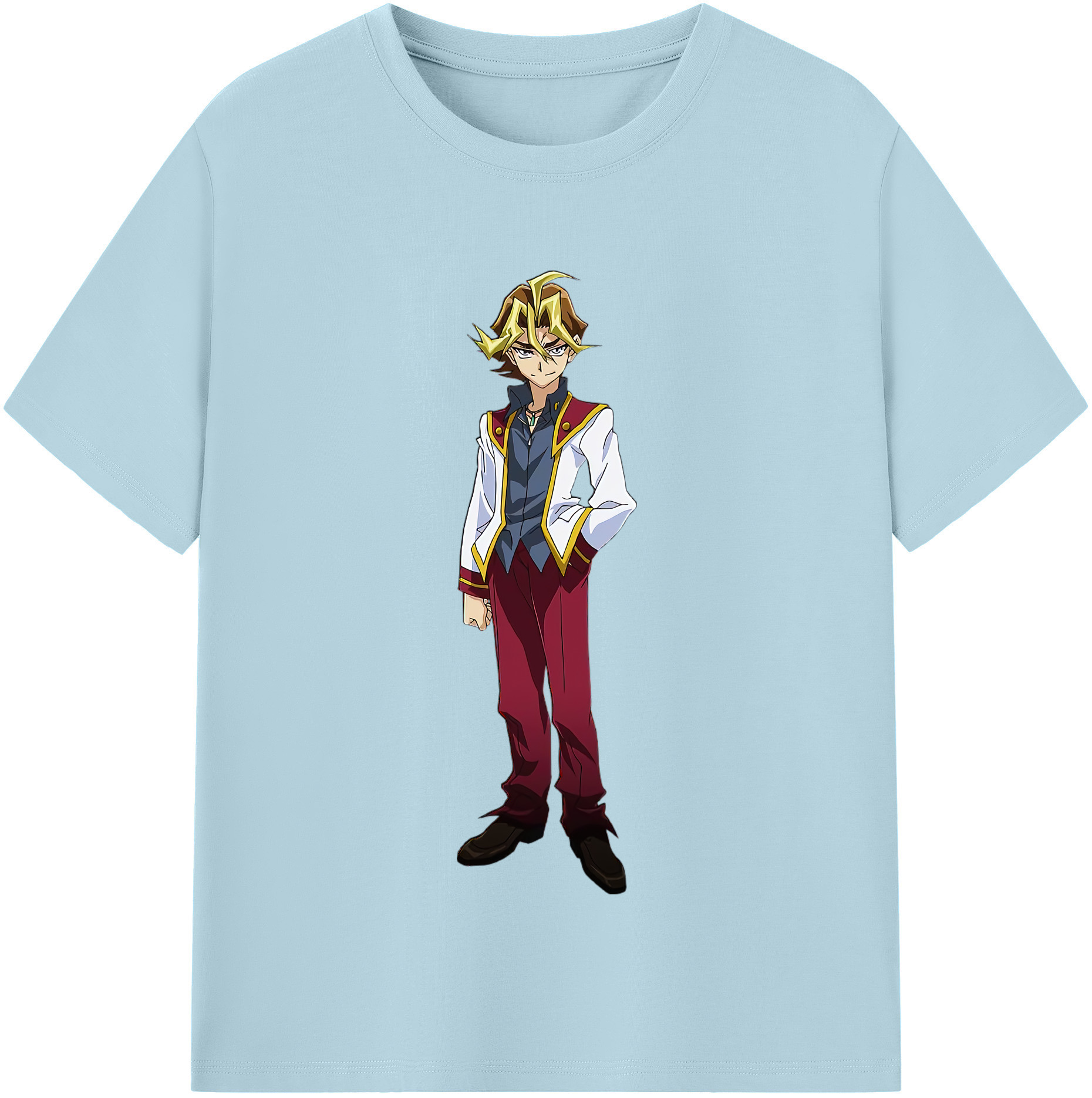 （画像用） 遊☆戯☆王 Yu-Gi-Oh! 綿100％半袖Tシャツ（フロントプリント）